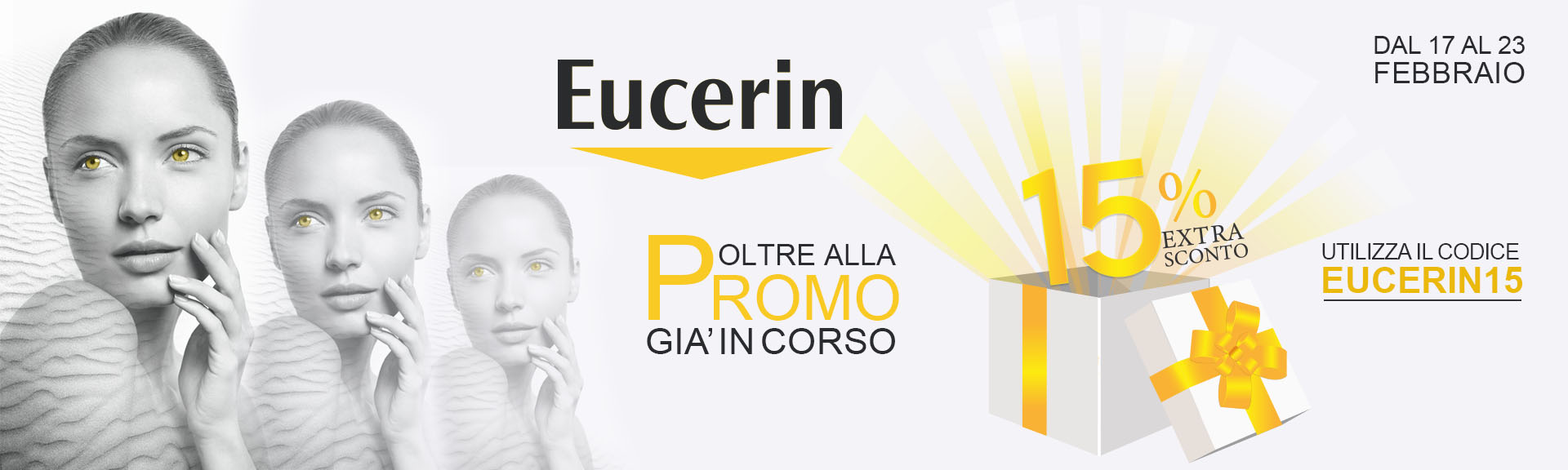 🎉 EXTRA SCONTO EUCERIN 🎉